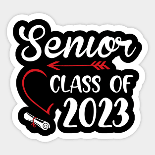 Senior 2023. Class of 2023 Graduate. Sticker